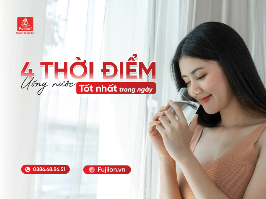 4 thời điểm uống nước tốt nhất trong ngày giúp cơ thể khỏe mạnh, da dẻ hồng hào