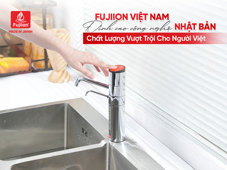 Fujiion – 40 năm tiên phong công nghệ, dẫn đầu thị trường nước ion kiềm