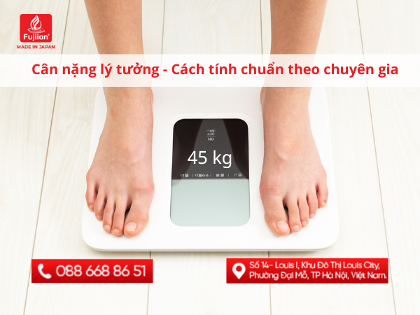 Bảng cân nặng lý tưởng của người trưởng thành thumbnail