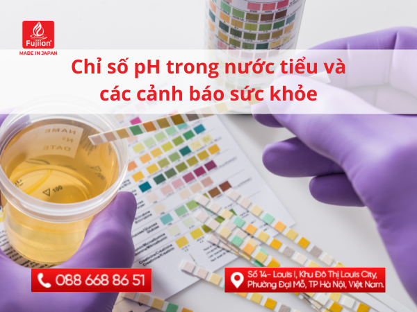 Chỉ số pH trong nước tiểu có ý nghĩa gì