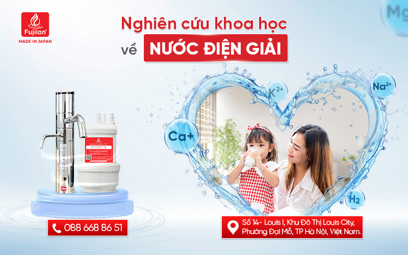 Nghiên cứu khoa học về nước điện giải
