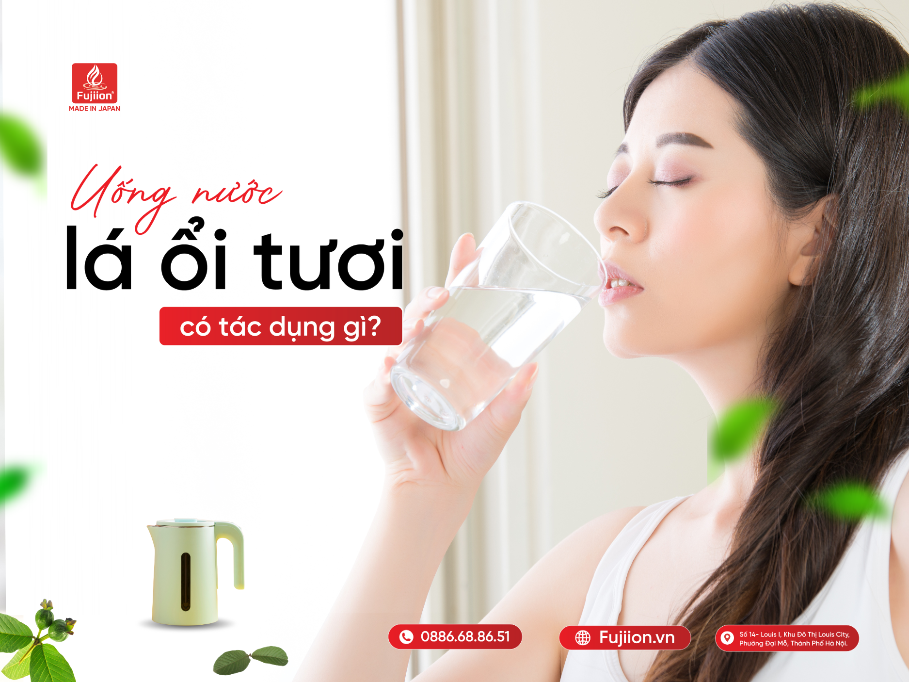 Uống nước lá ổi tươi có tác dụng gì? Khám phá lợi ích không ngờ từ vị thuốc dân gian