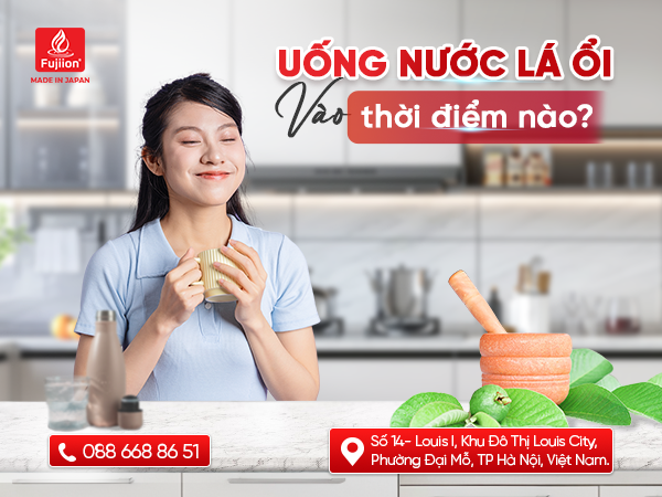 Uống nước lá ổi vào thời điểm nào là tốt nhất? Cách dùng hiệu quả
